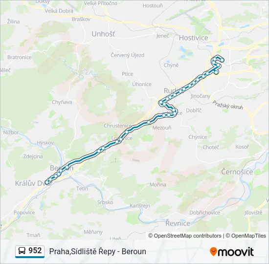 952  Line Map