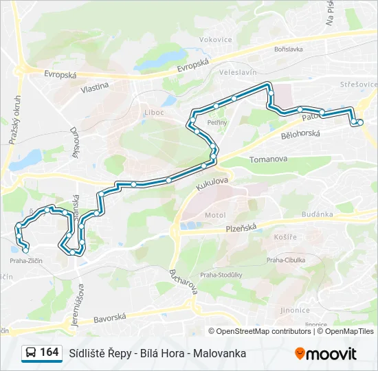 164  Line Map