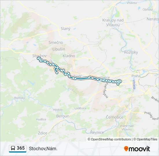 365  Line Map