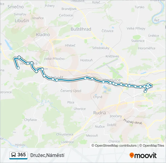 365  Line Map
