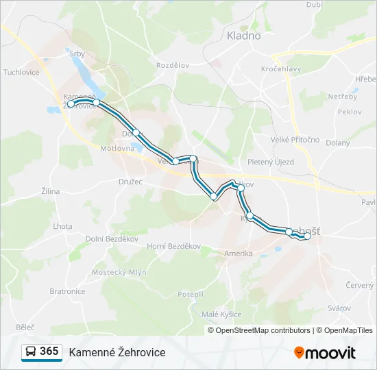 365  Line Map