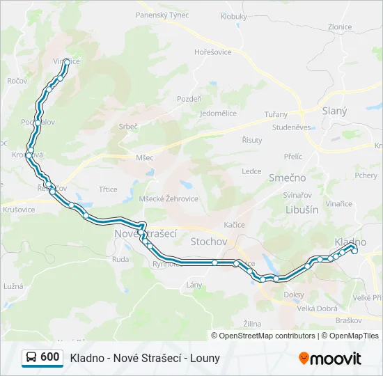 600  Line Map