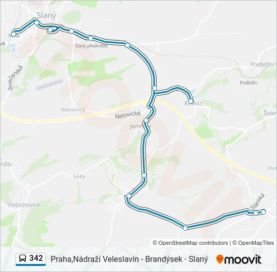 342  Line Map