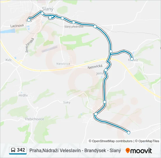 342  Line Map