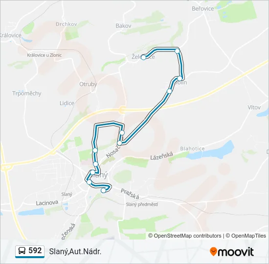 592  Line Map