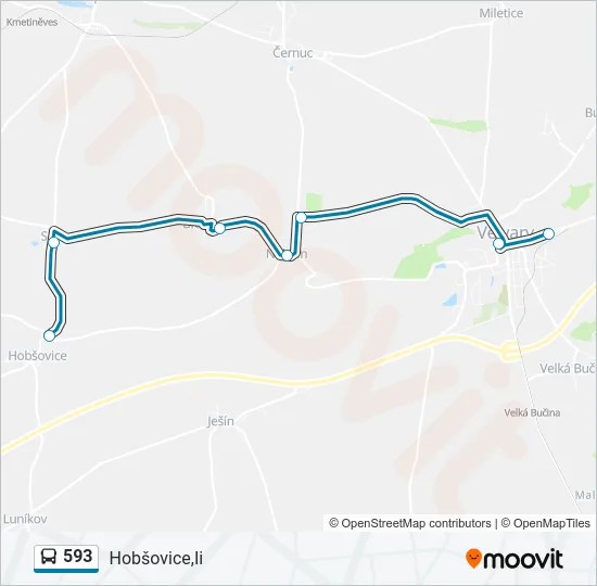 593  Line Map