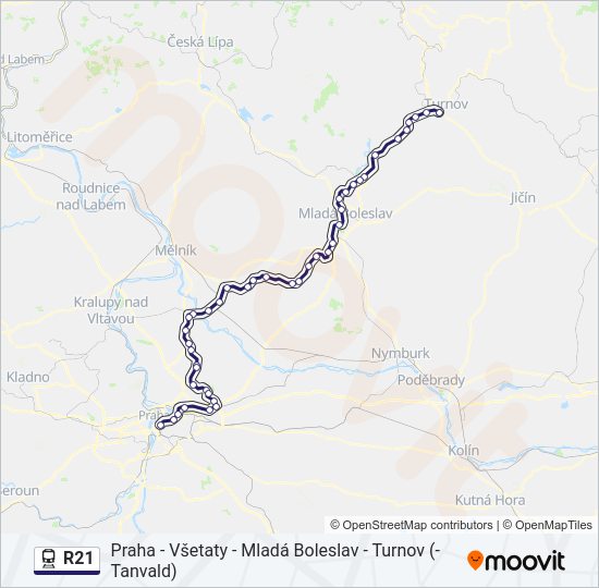 R21  Line Map