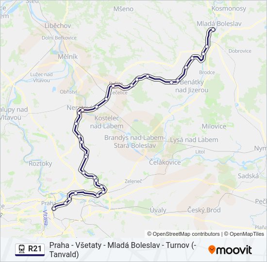 R21  Line Map