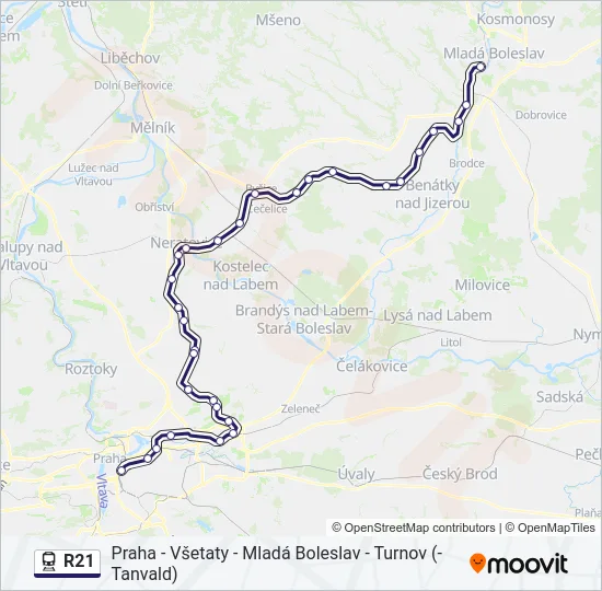 R21  Line Map