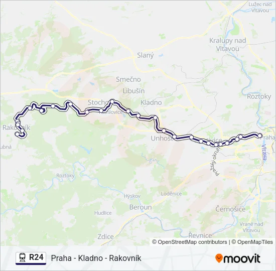 R24  Line Map