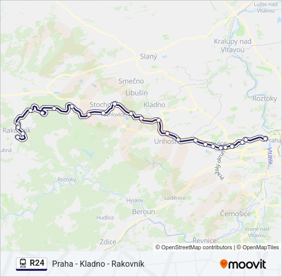 R24  Line Map