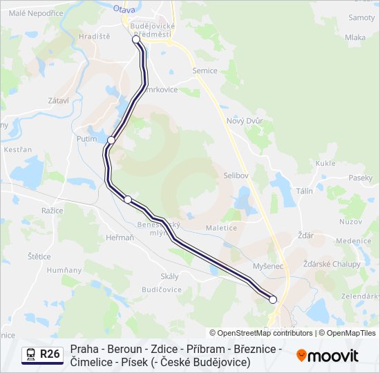 R26  Line Map
