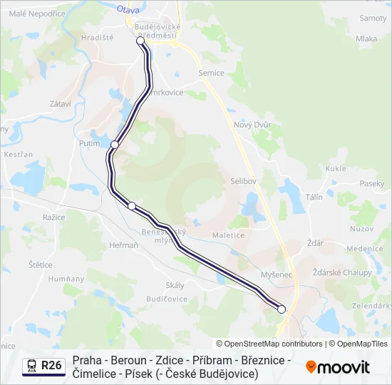R26  Line Map