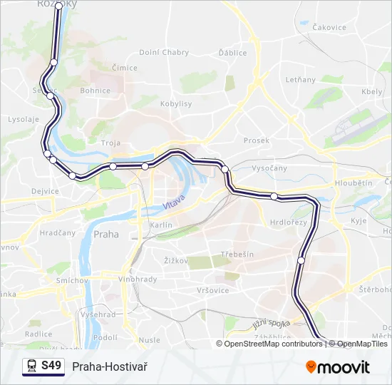 S49  Line Map