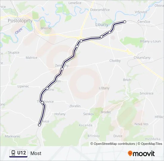 U12  Line Map