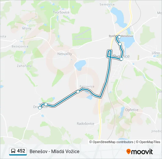 452  Line Map