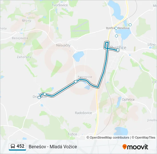 452  Line Map