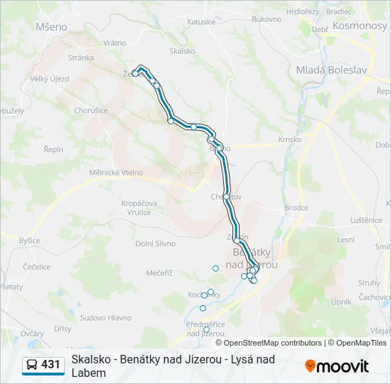 431  Line Map
