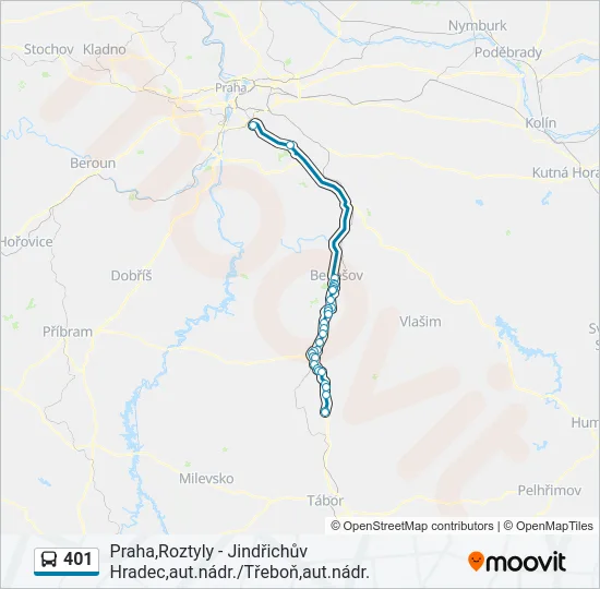 401  Mapa linky