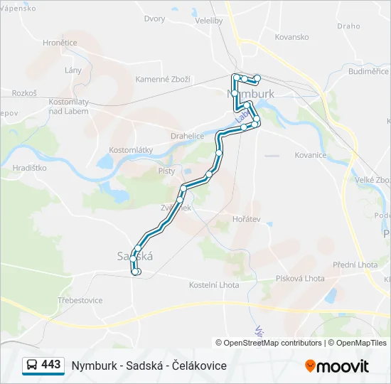 443  Line Map