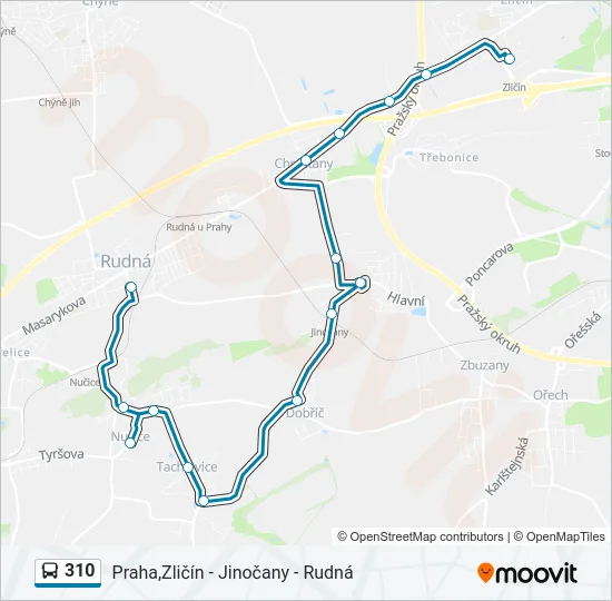 310  Line Map
