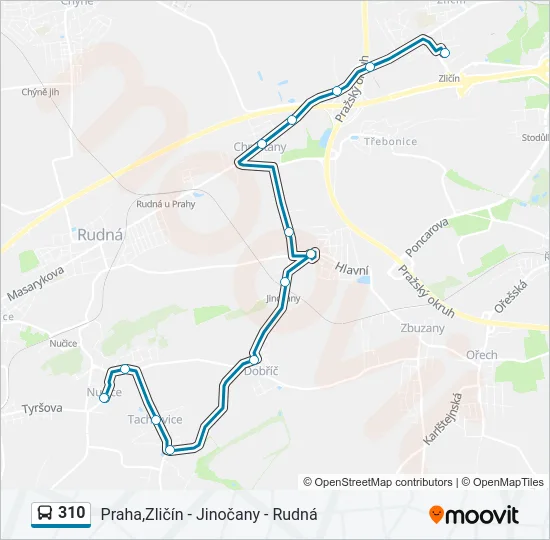 310  Line Map