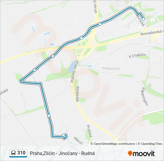 310  Line Map