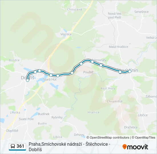 361  Line Map