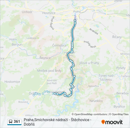 361  Line Map
