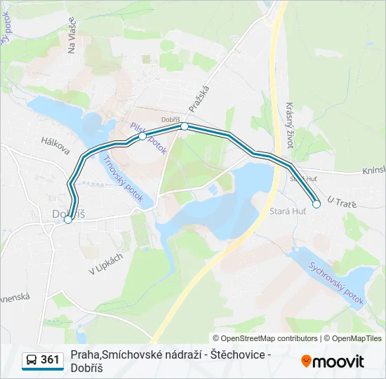 361  Line Map