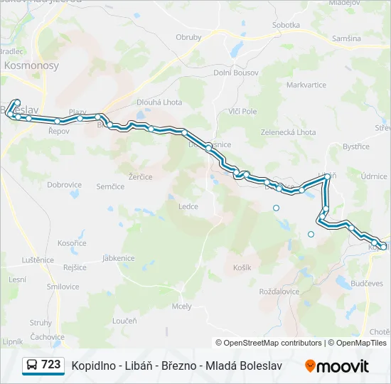 723  Line Map