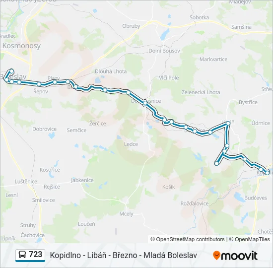 723  Line Map