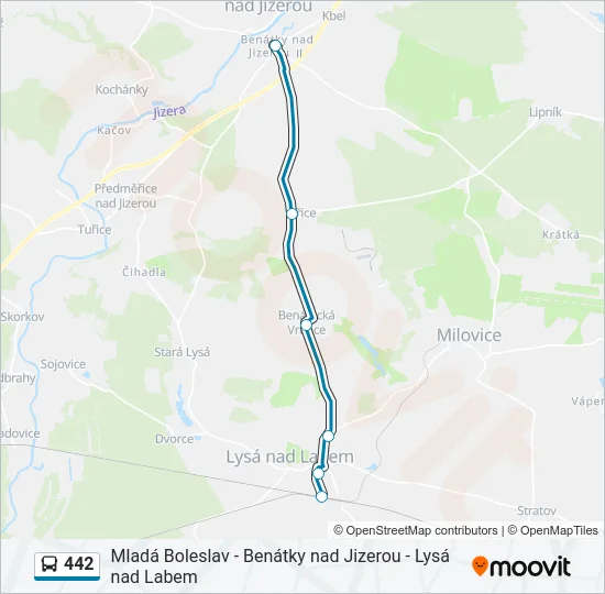 442  Line Map