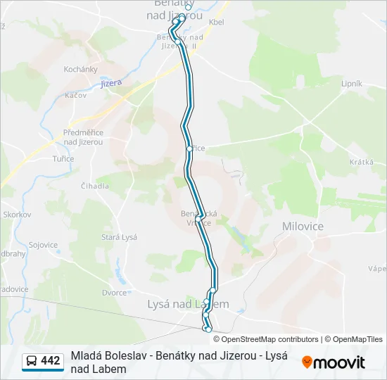 442  Line Map
