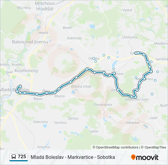 725  Line Map