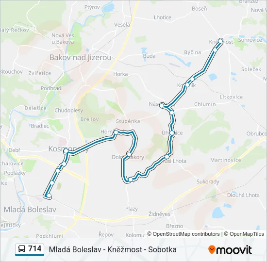714  Line Map