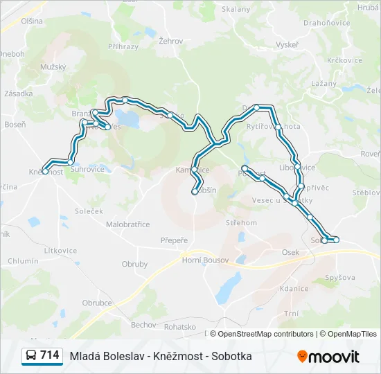 714  Line Map