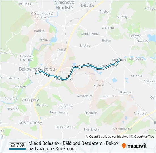 739  Line Map