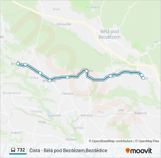 732  Line Map