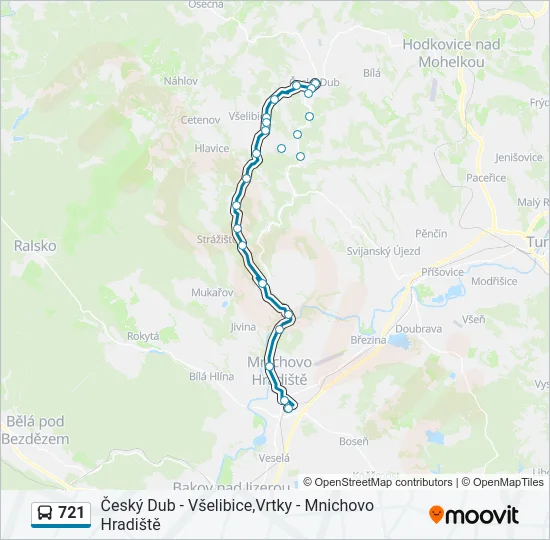 721  Line Map