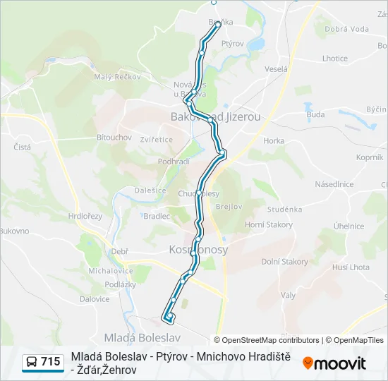715  Line Map