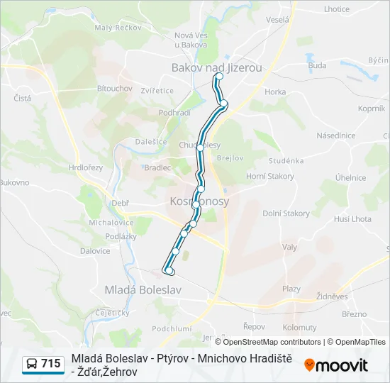 715  Line Map