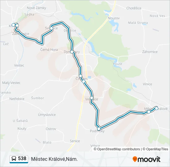 538  Line Map