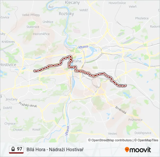 97 Light Rail Line Map