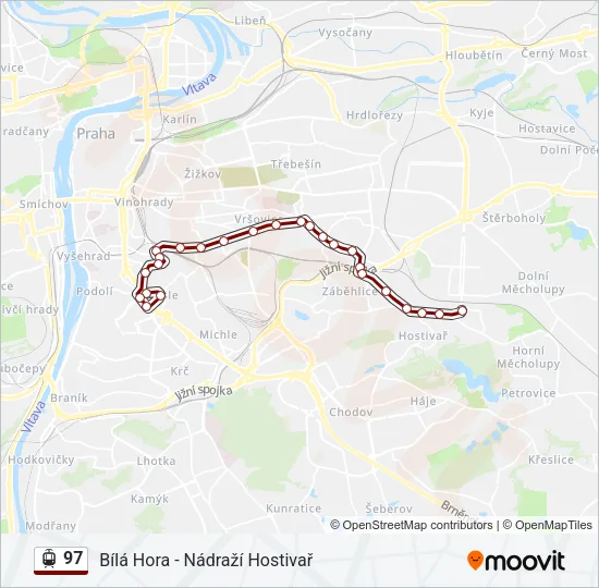 97 Light Rail Line Map