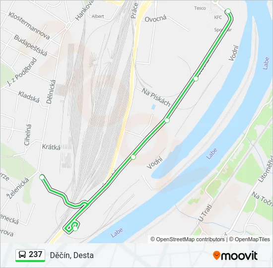 237 Bus Line Map