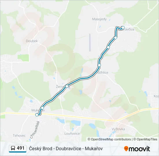 491  Line Map