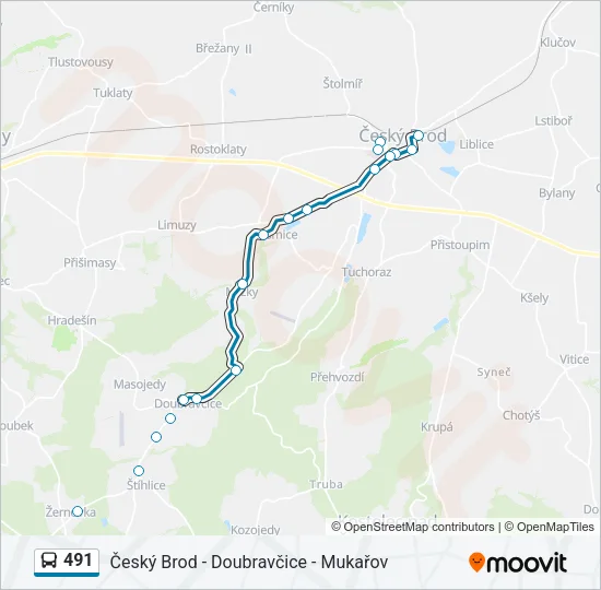 491  Line Map