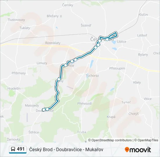 491  Line Map