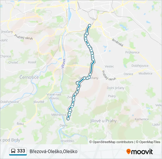 333  Line Map